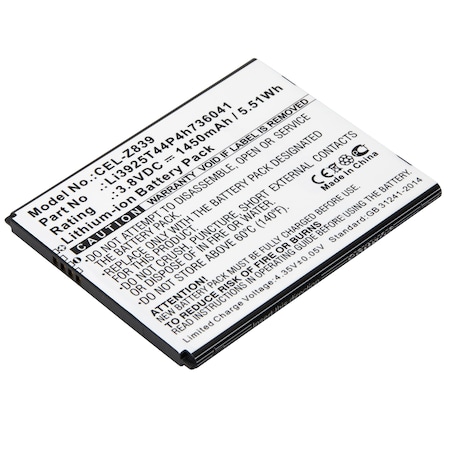 Ultralast Cell Phone Battery, CEL-Z839 CEL-Z839